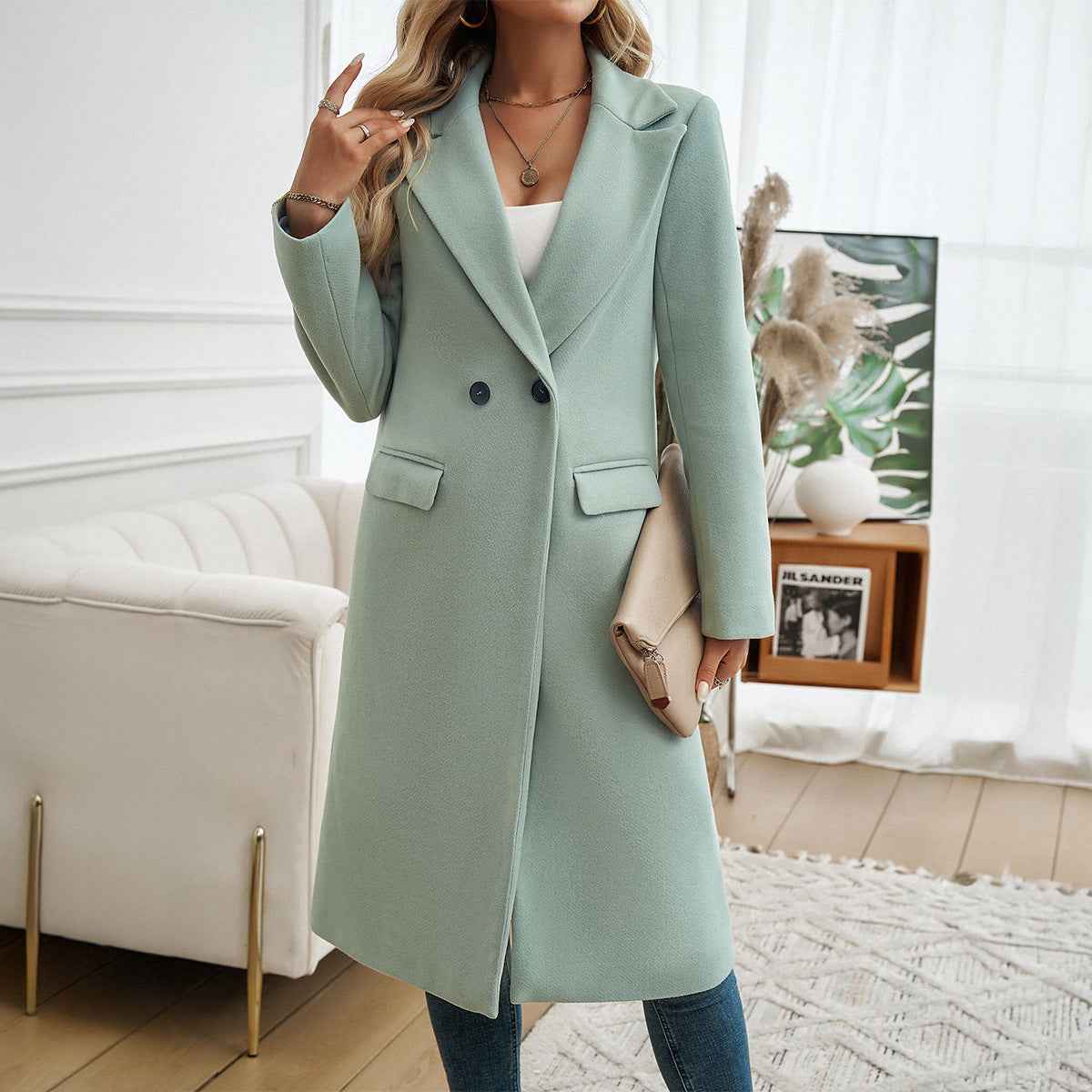 Women's Long Overcoat