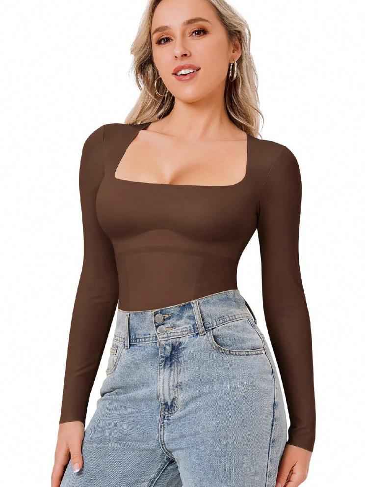 Women's Square Neck Bodysuit