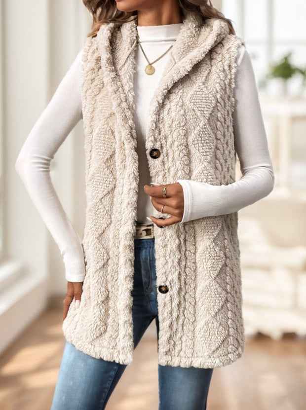 Women's Cable Knit Sweater Vest