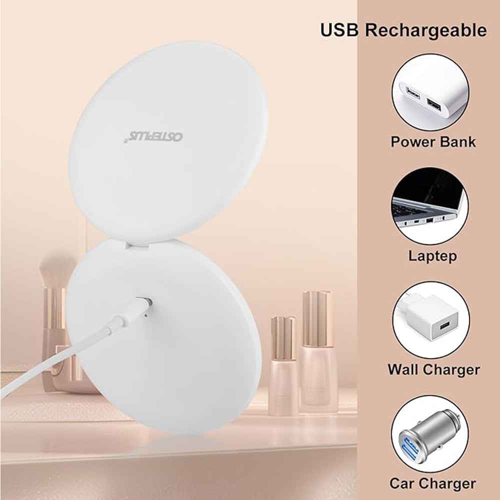 LED Travel Makeup Mirror