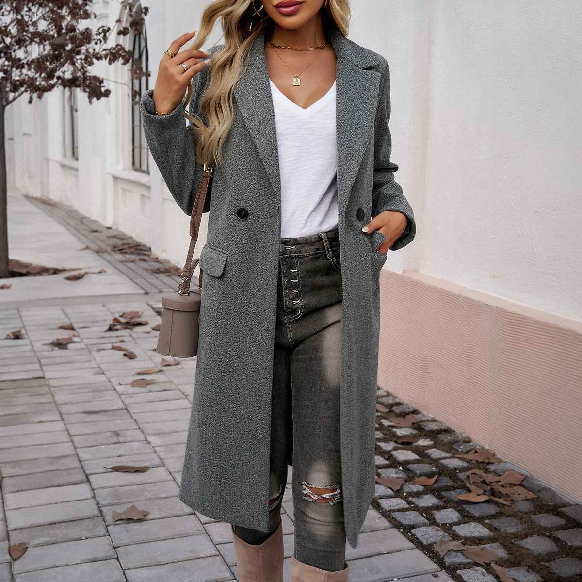 Women's Long Overcoat