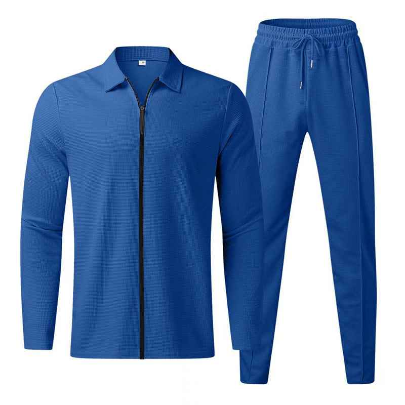 MoveX Men's 2 Piece Tracksuit Full Zip Jacket and Jogger Pants Set