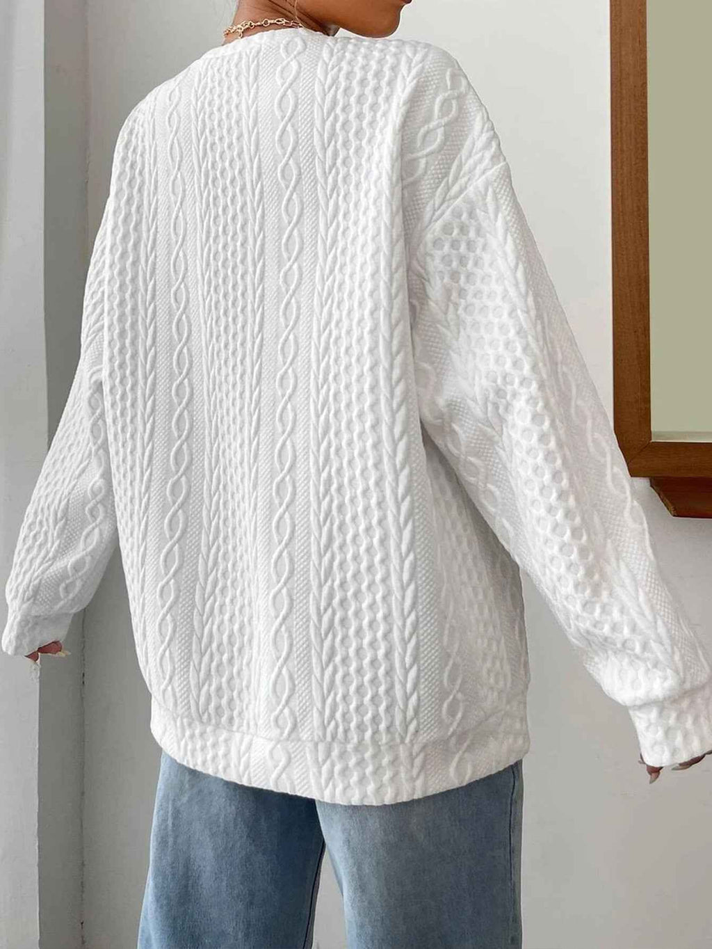 Women's Cable Knit Sweater