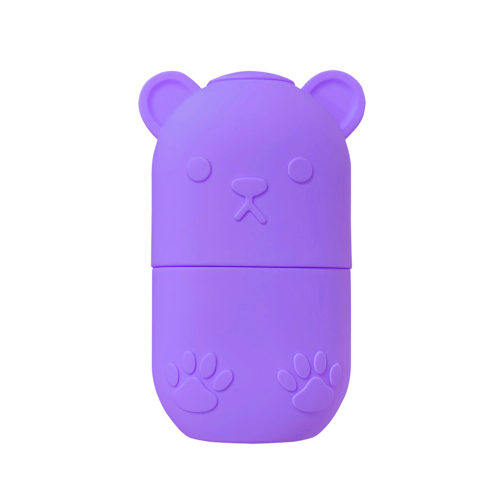 Silicone ice roller for face bear design - image 3