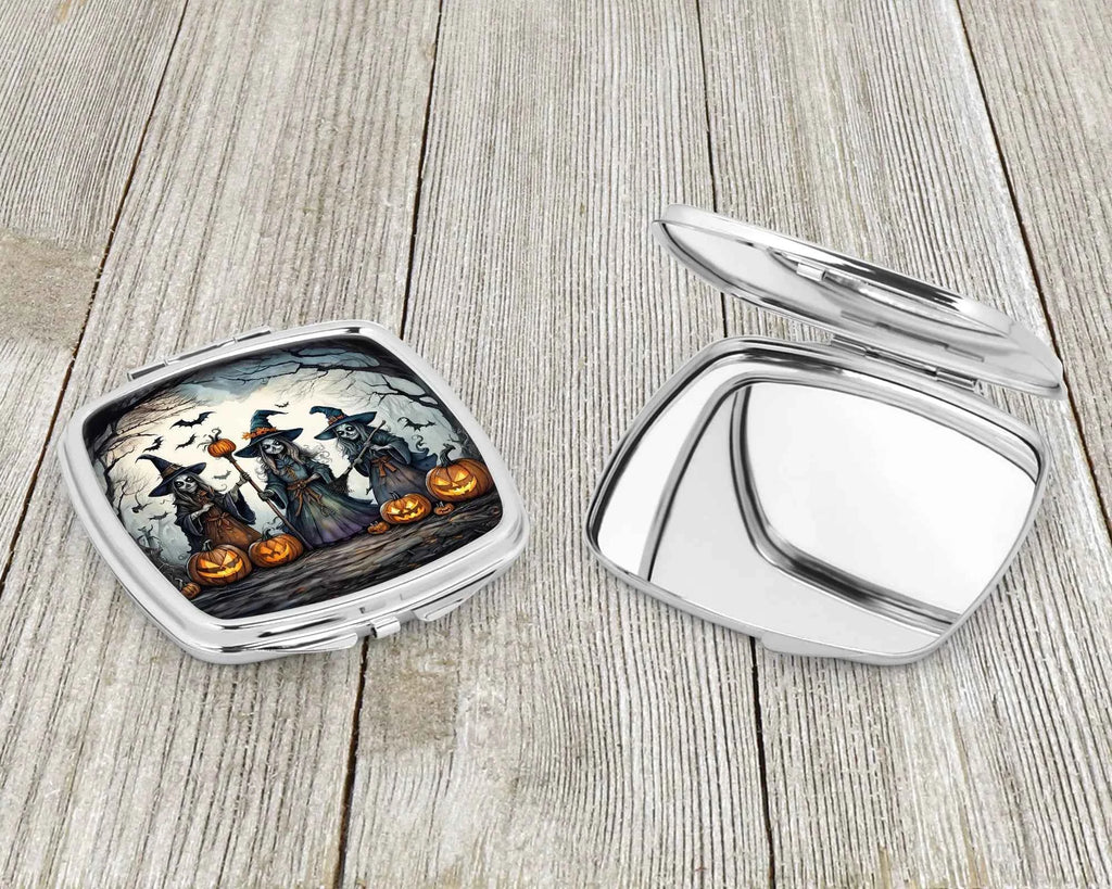 Halloween Witches Compact Mirror