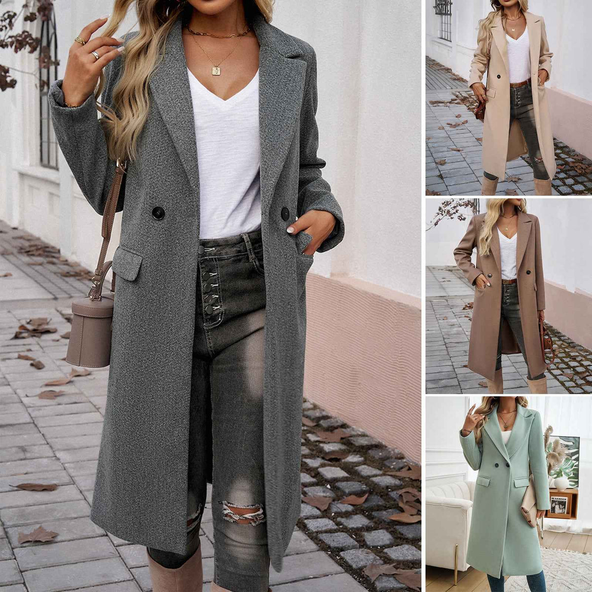 Women's Long Overcoat