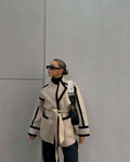Women's Belted Wrap Coat