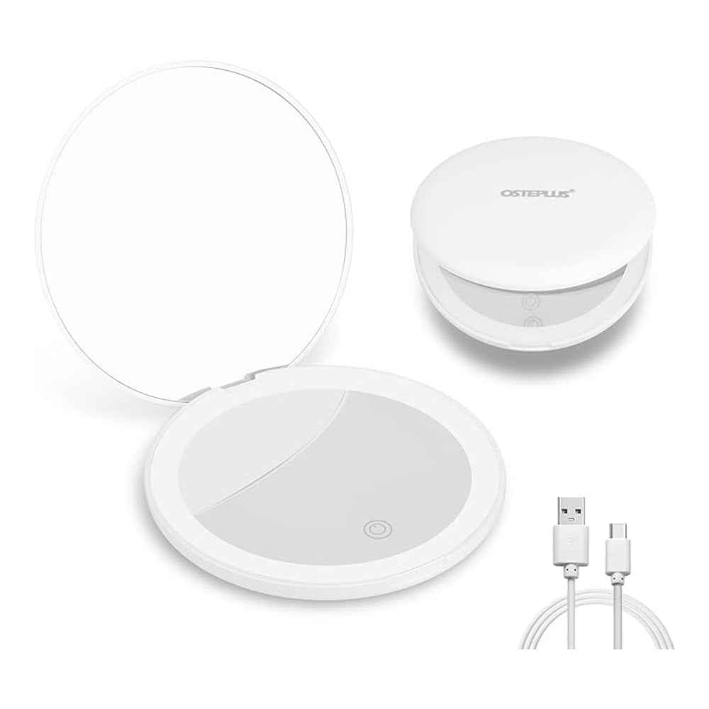 LED Travel Makeup Mirror