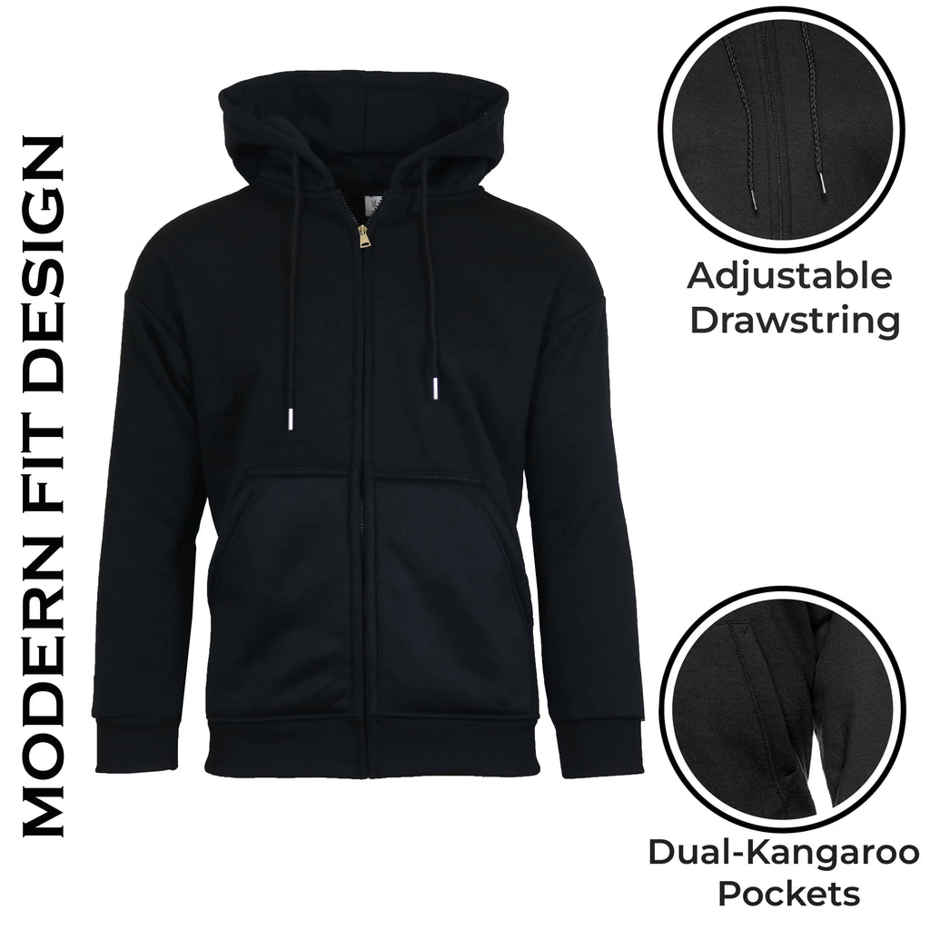 MoveX Sherpa-Lined Full-Zip Hoodie