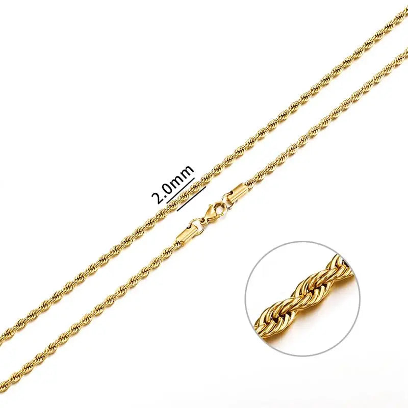 MoveX Cuban Link Chain Necklace