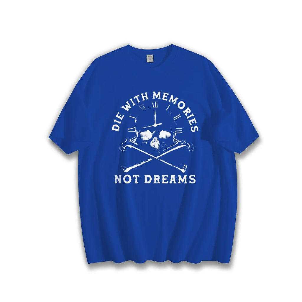 MoveX "Die With Memories" Skull Graphic Tee