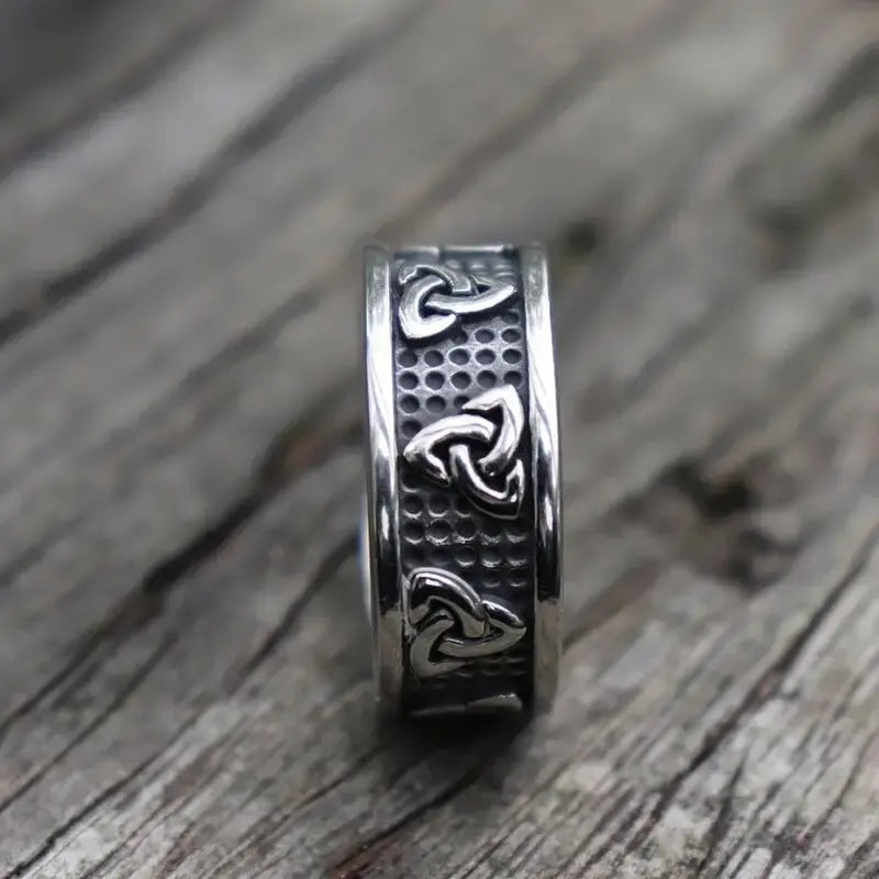 MoveX Celtic Knot Stainless Steel Ring