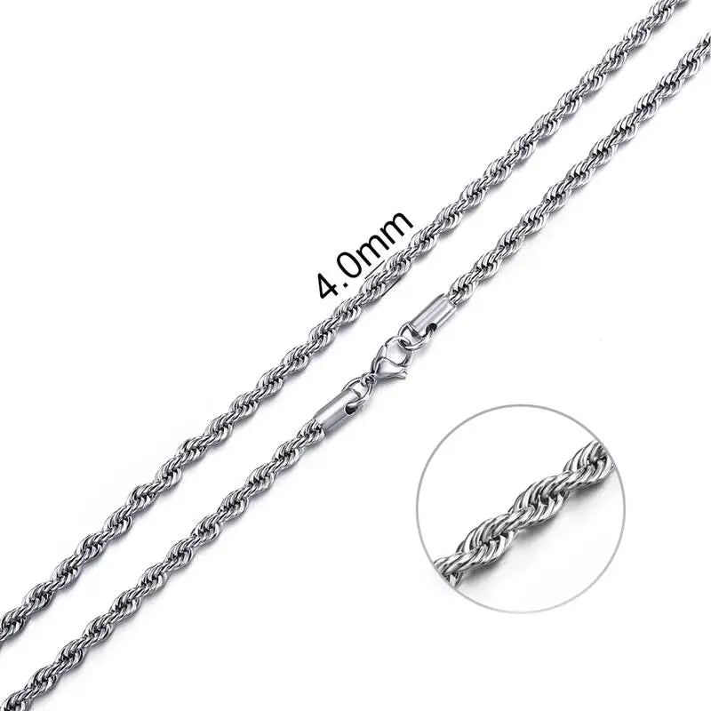 MoveX Cuban Link Chain Necklace