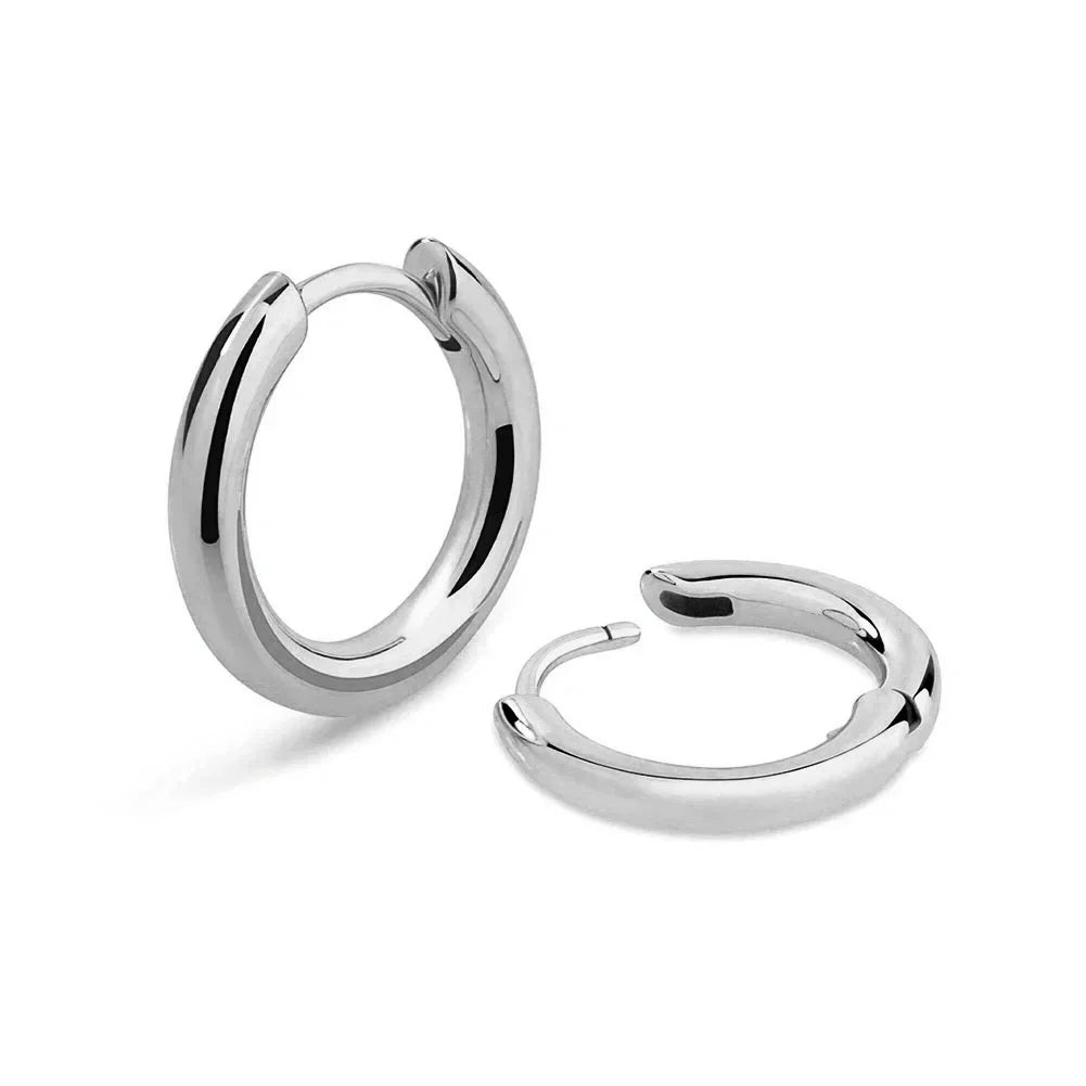 MoveX Iced Out CZ Stud Earrings – 925 Sterling Silver