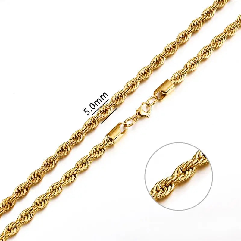 MoveX Cuban Link Chain Necklace