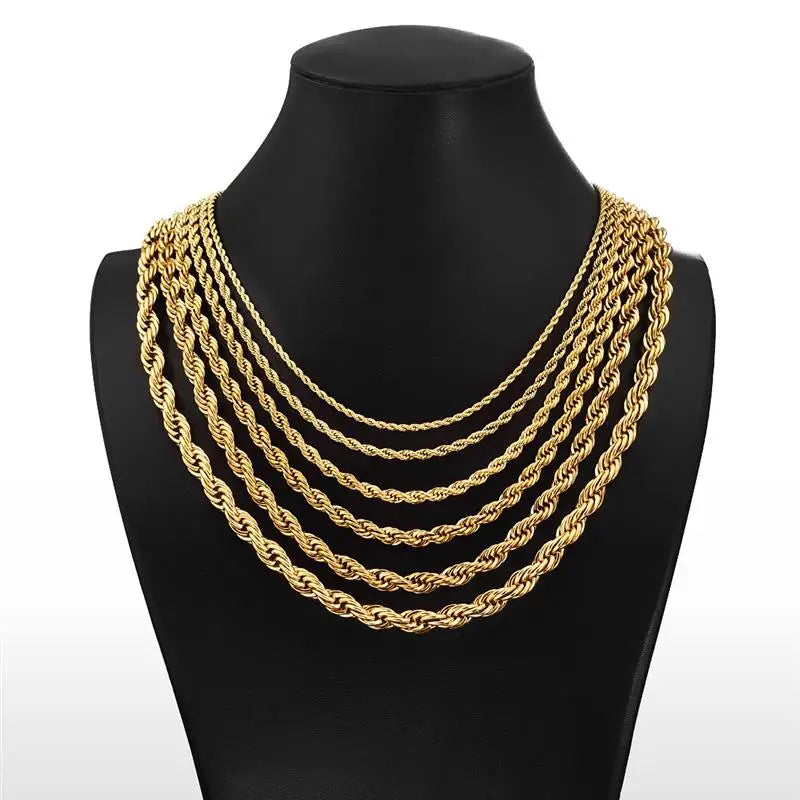 MoveX Cuban Link Chain Necklace
