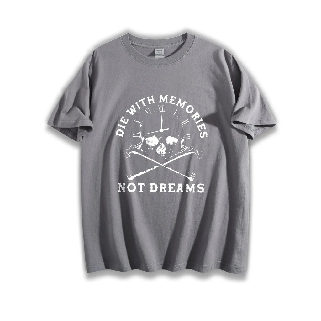 MoveX "Die With Memories" Skull Graphic Tee