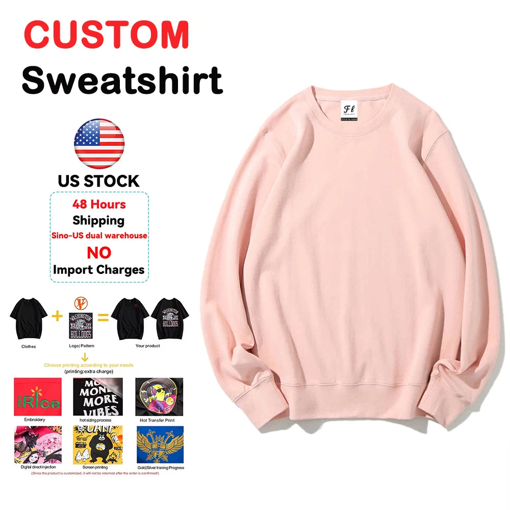 MoveX Heavyweight 300g Cotton Crewneck Sweatshirt