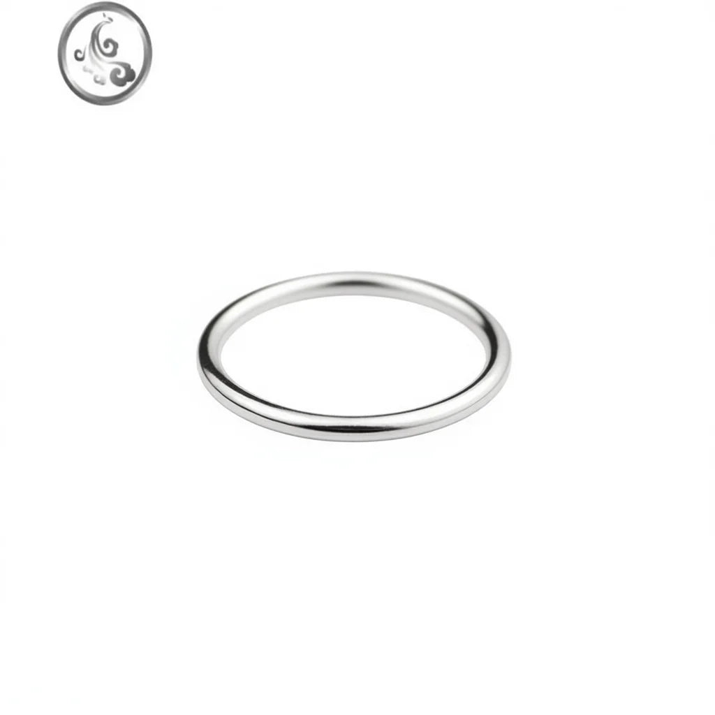 MoveX Classic Stainless Steel Band Ring