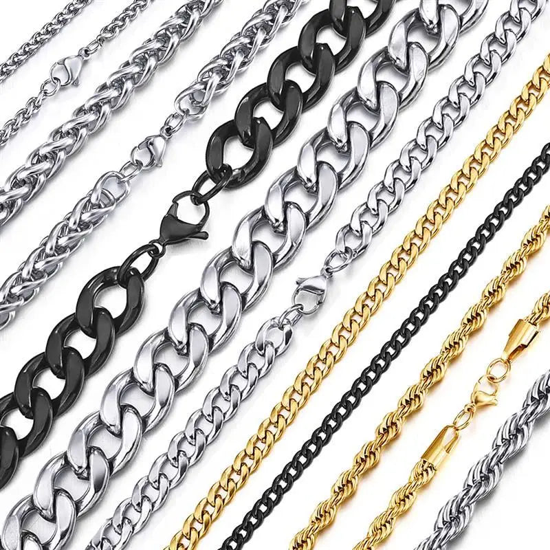 MoveX Cuban Link Chain Necklace