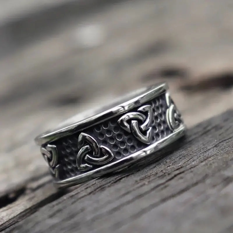 MoveX Celtic Knot Stainless Steel Ring