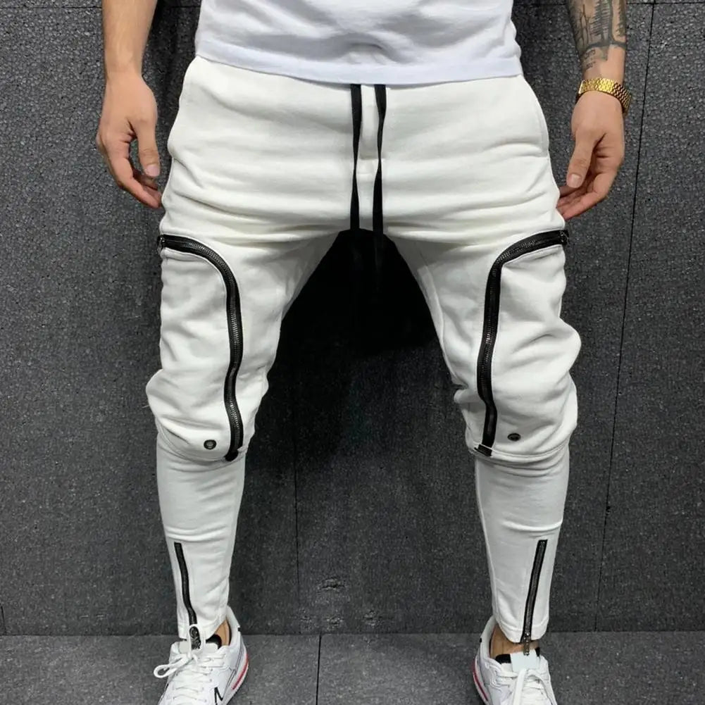 MoveX Techwear Multi-Pocket Drawstring Cargo Pants