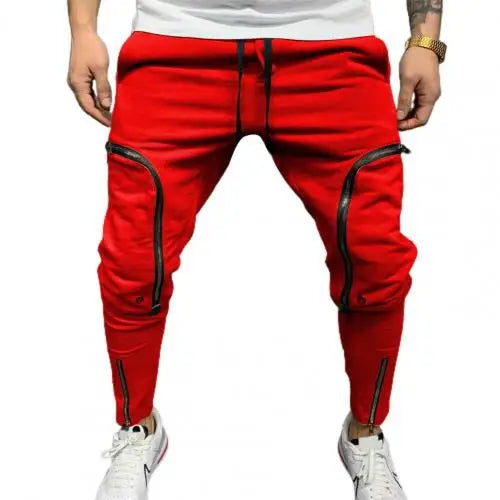 MoveX Techwear Multi-Pocket Drawstring Cargo Pants