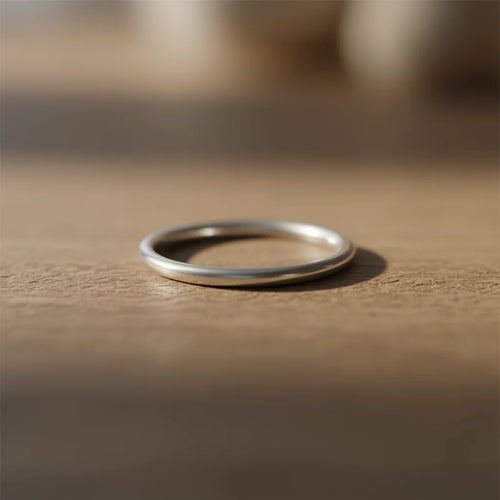 MoveX Classic Stainless Steel Band Ring