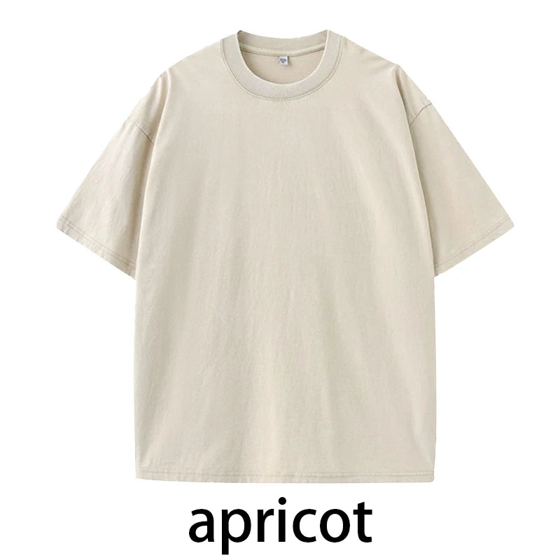 MoveX Acid Wash Oversized Heavyweight Tee