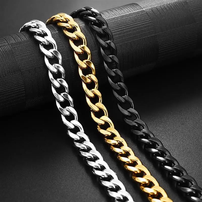 MoveX Cuban Link Chain Necklace