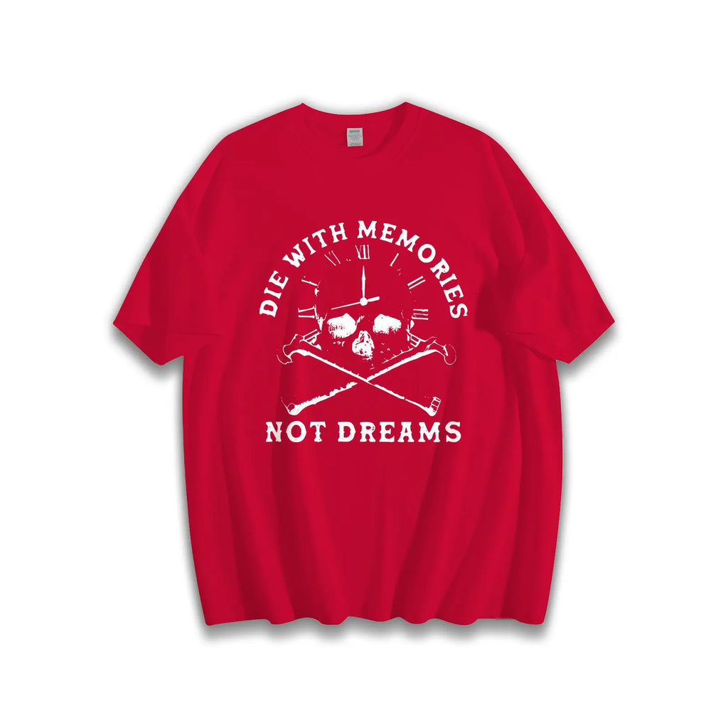 MoveX "Die With Memories" Skull Graphic Tee