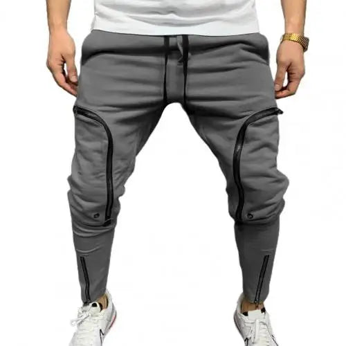 MoveX Techwear Multi-Pocket Drawstring Cargo Pants