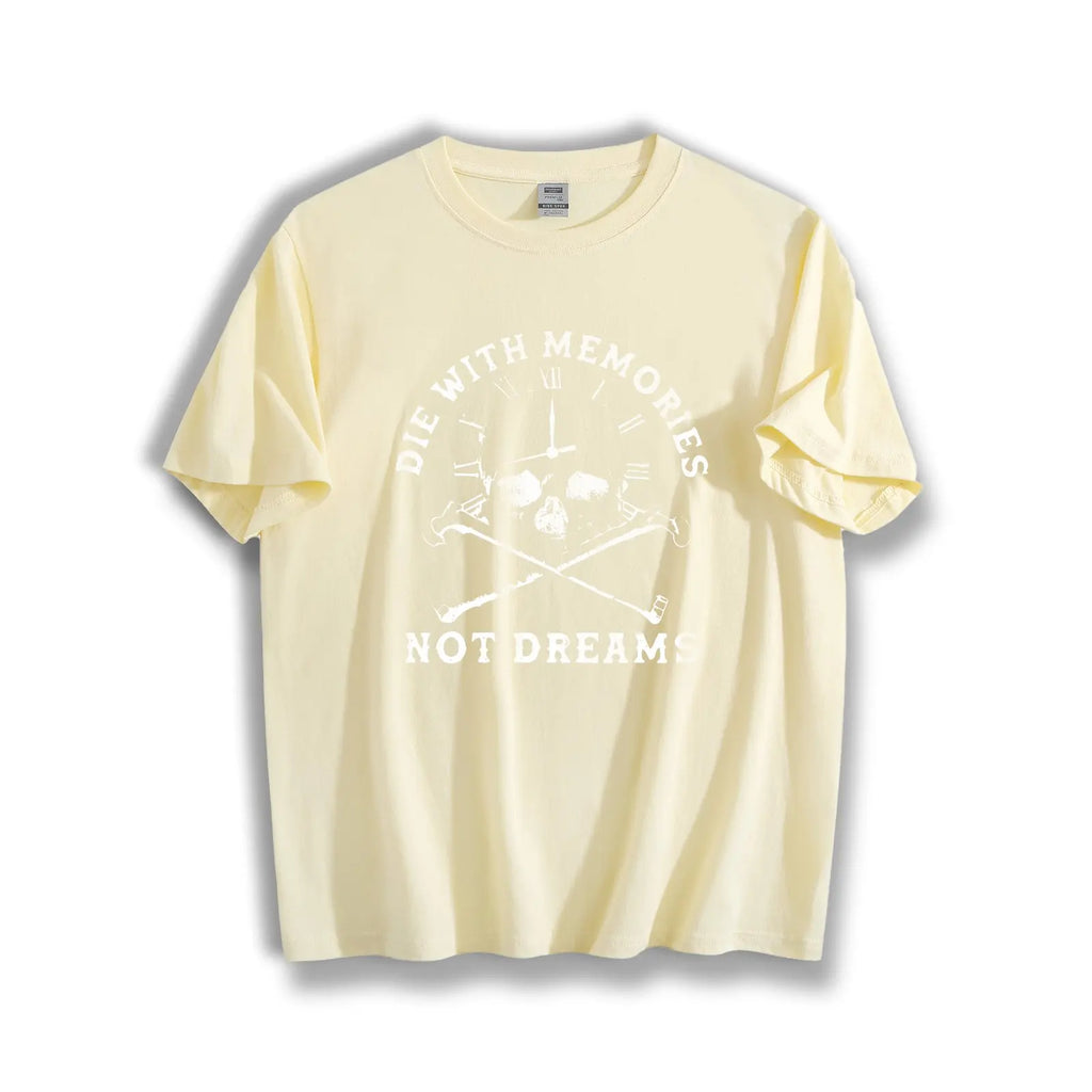 MoveX "Die With Memories" Skull Graphic Tee
