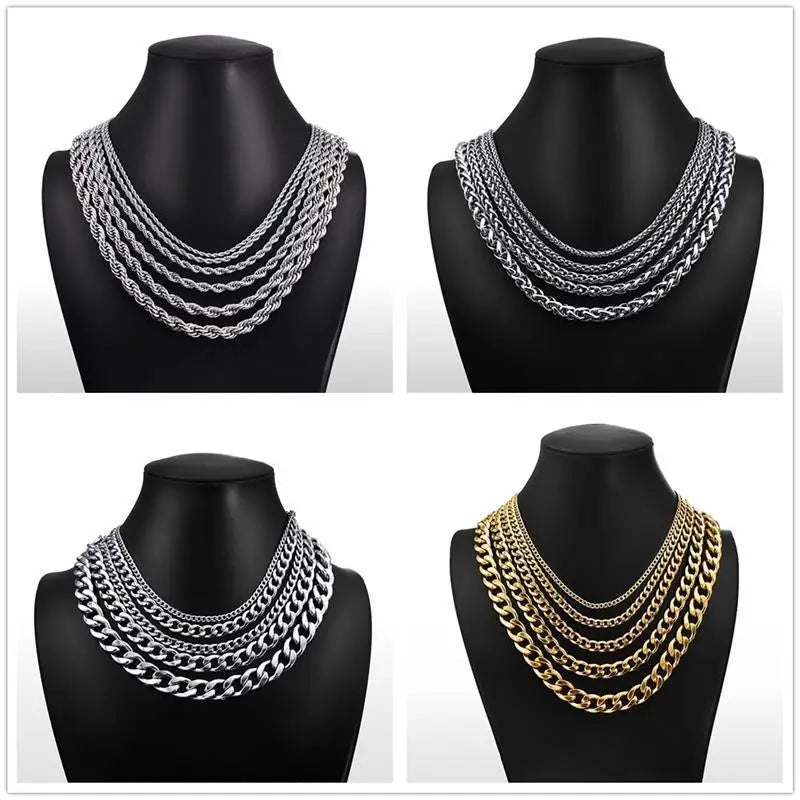 MoveX Cuban Link Chain Necklace