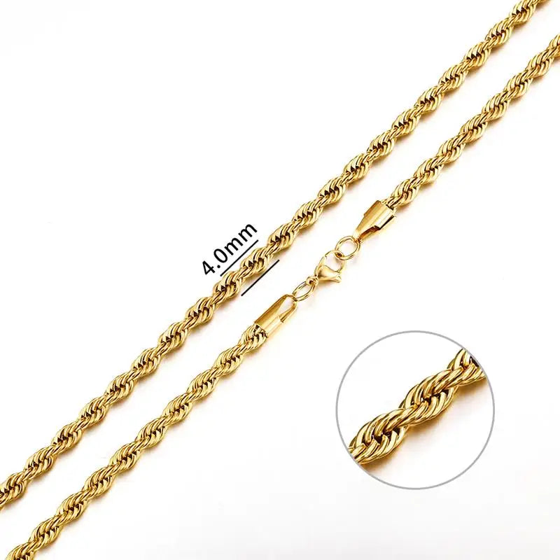 MoveX Cuban Link Chain Necklace