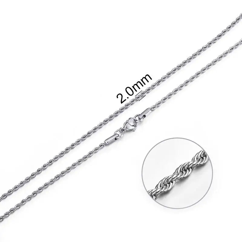 MoveX Cuban Link Chain Necklace