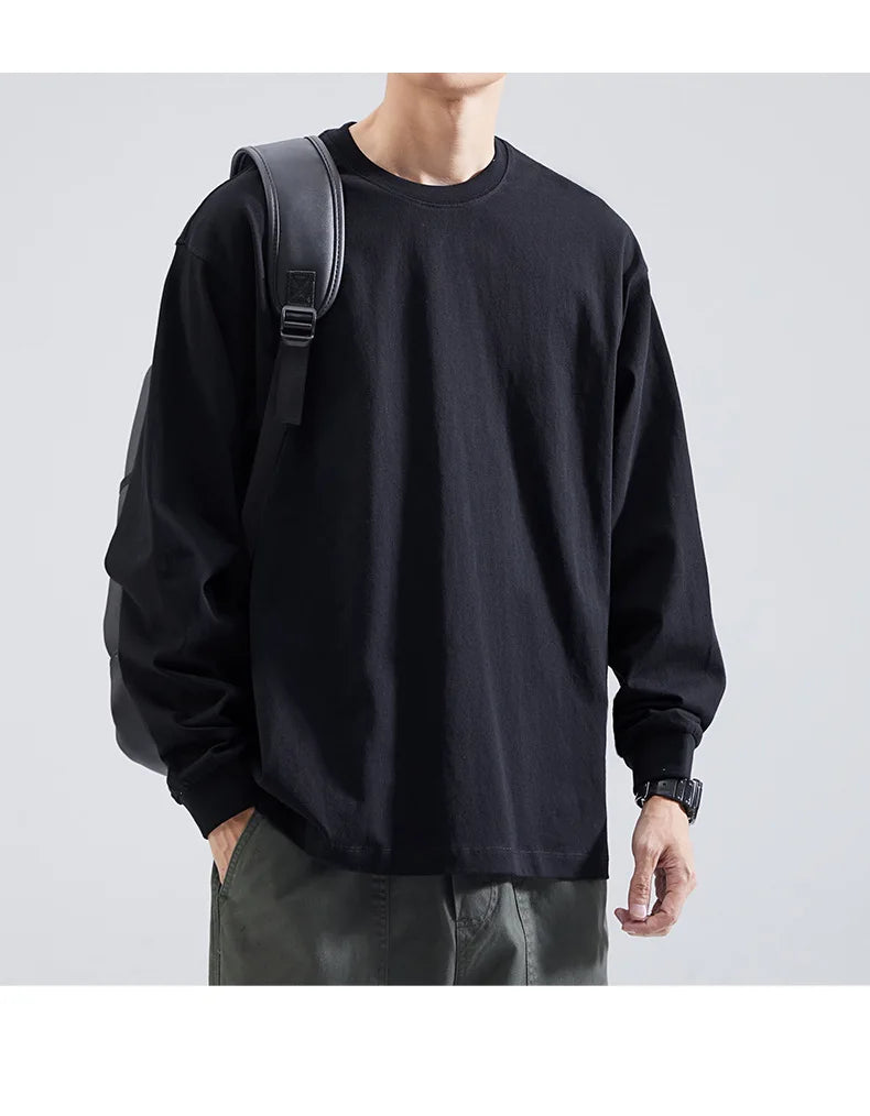 MoveX 270g Heavy Cotton Long Sleeve Tee