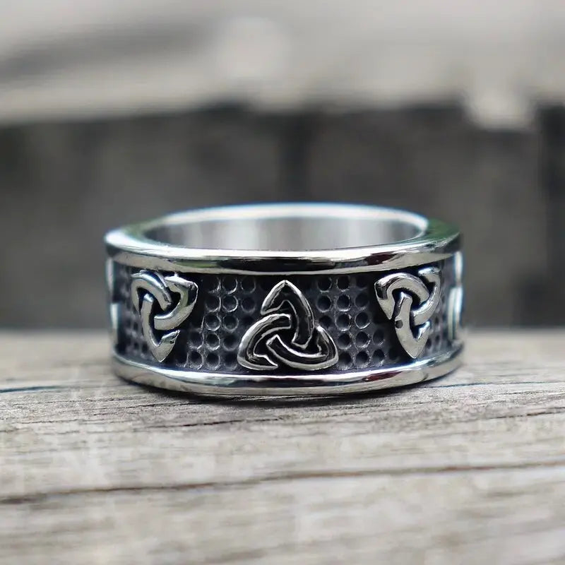MoveX Celtic Knot Stainless Steel Ring