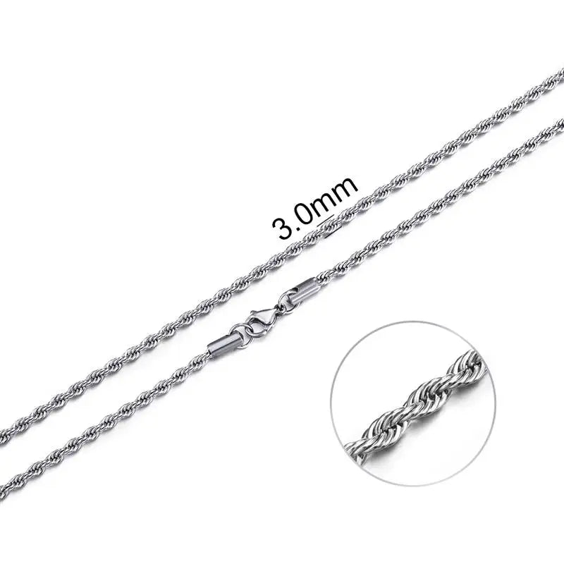 MoveX Cuban Link Chain Necklace