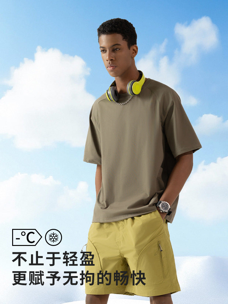 MoveX Sorona Breathable Athletic Raglan T-Shirt