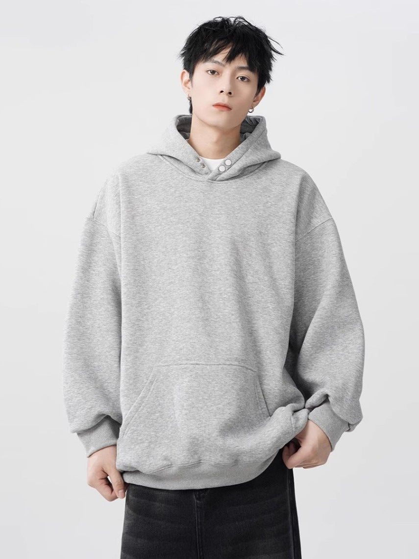 MoveX Heavyweight American High-Street Couple Hoodie