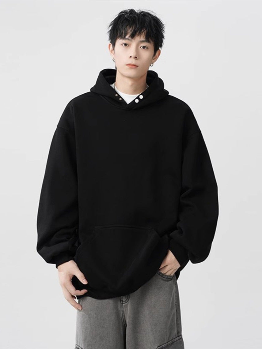 MoveX Heavyweight American High-Street Couple Hoodie