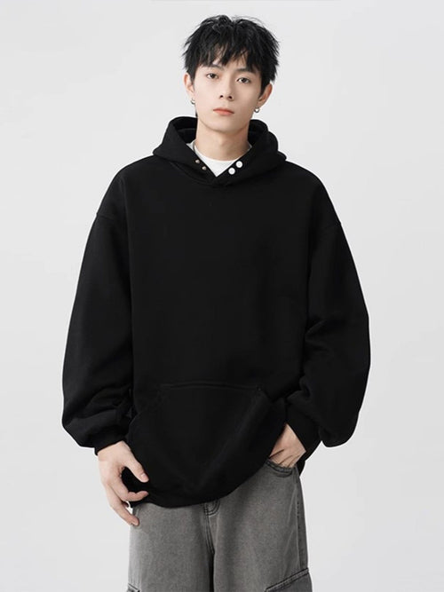 MoveX Heavyweight American High-Street Couple Hoodie
