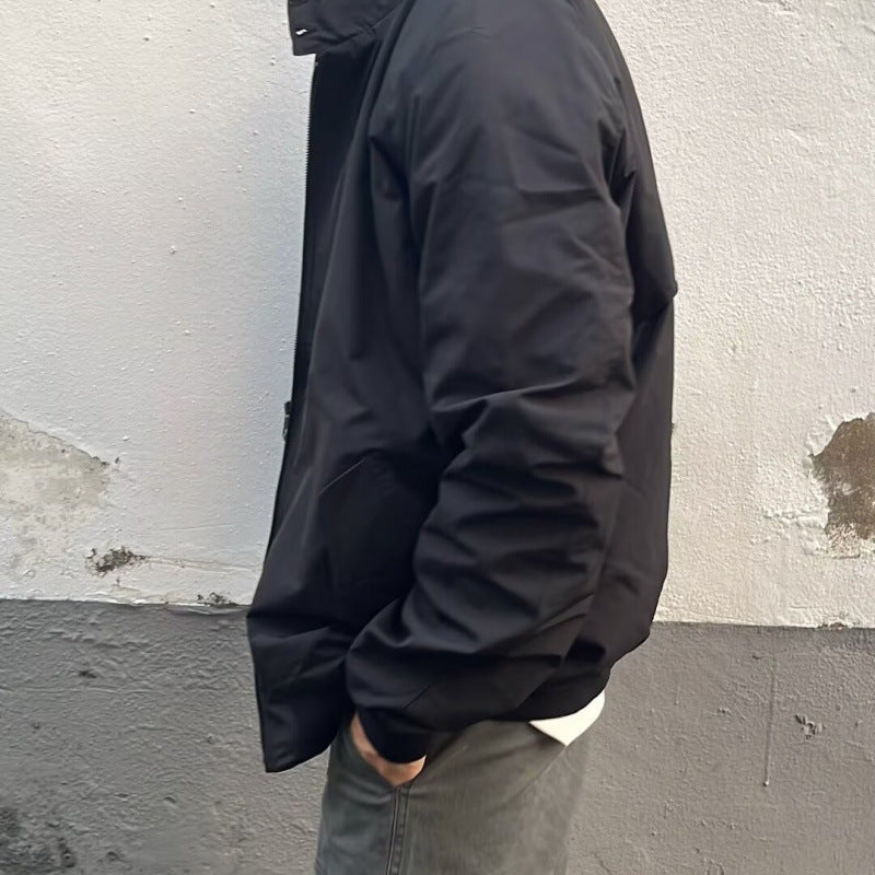 MoveX American Retro Stand-Collar Windproof Jacket