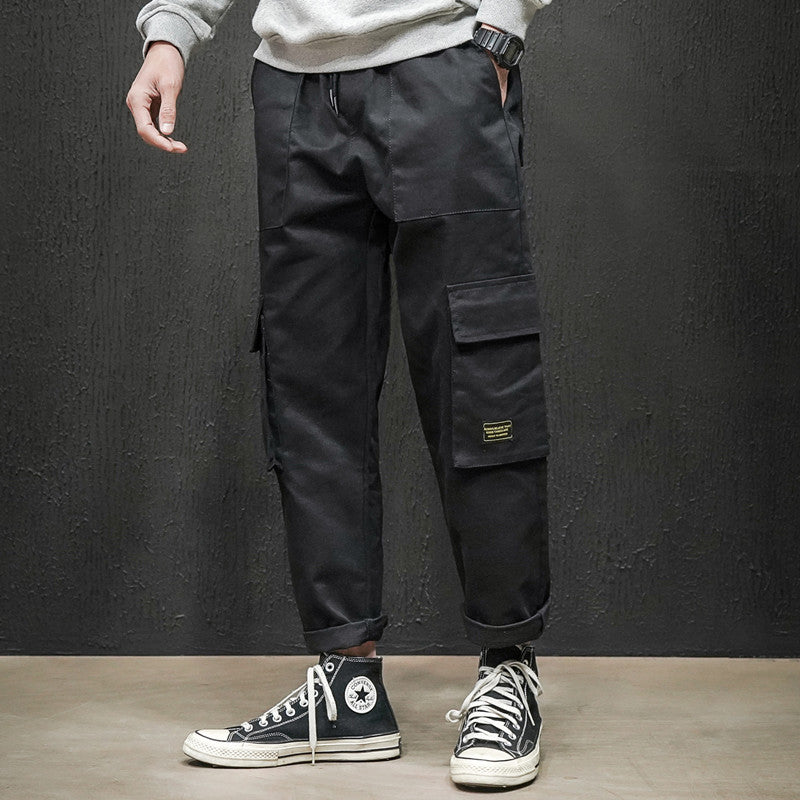 MoveX Straight-Leg Casual Utility Cargo Pants