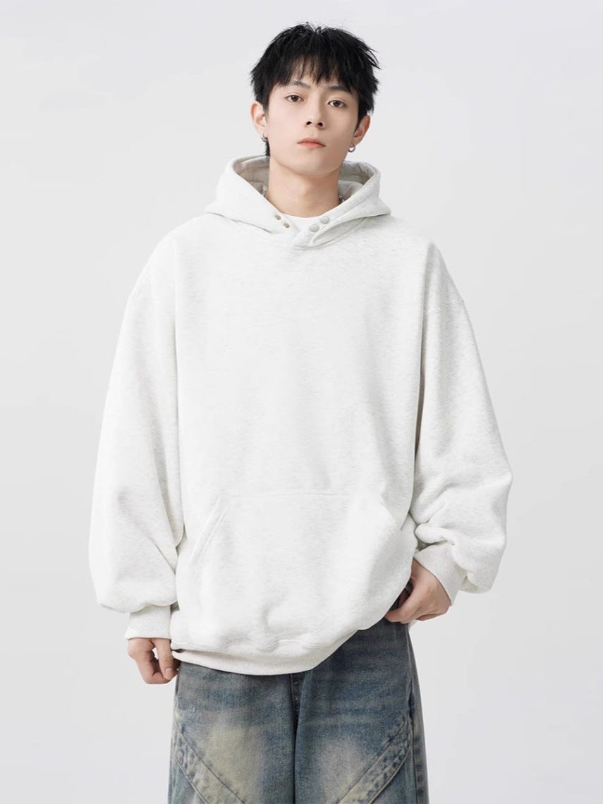 MoveX Heavyweight American High-Street Couple Hoodie