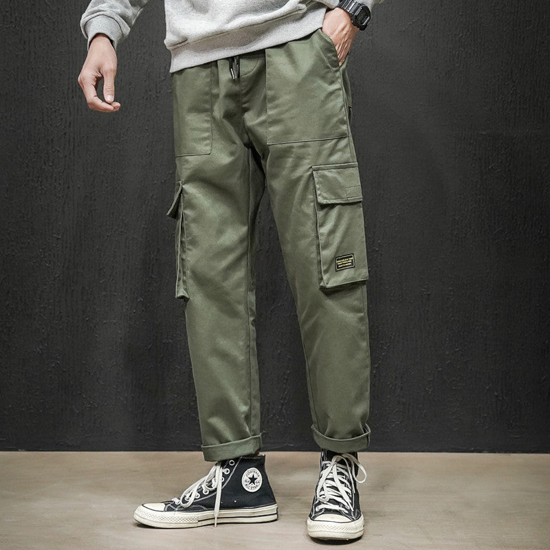 MoveX Straight-Leg Casual Utility Cargo Pants