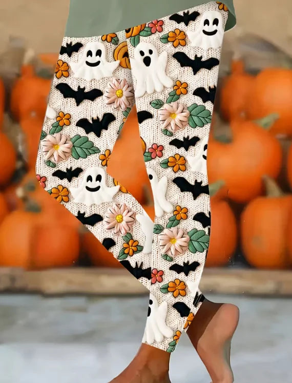MoveX Women's Skeleton Print Leggings