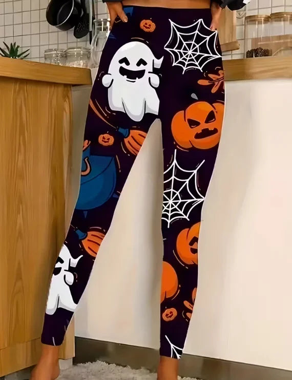MoveX Women's Skeleton Print Leggings