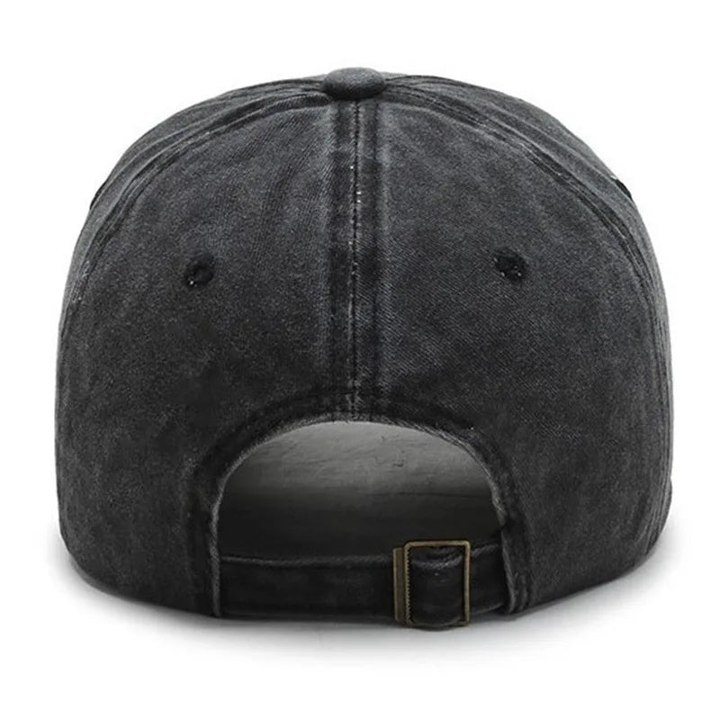 MoveX Washed Denim Baseball Cap